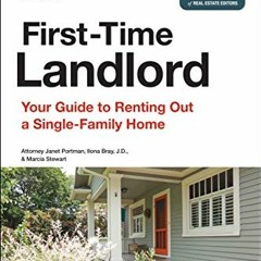 [Free] PDF 🧡 First-Time Landlord: Your Guide to Renting out a Single-Family Home by