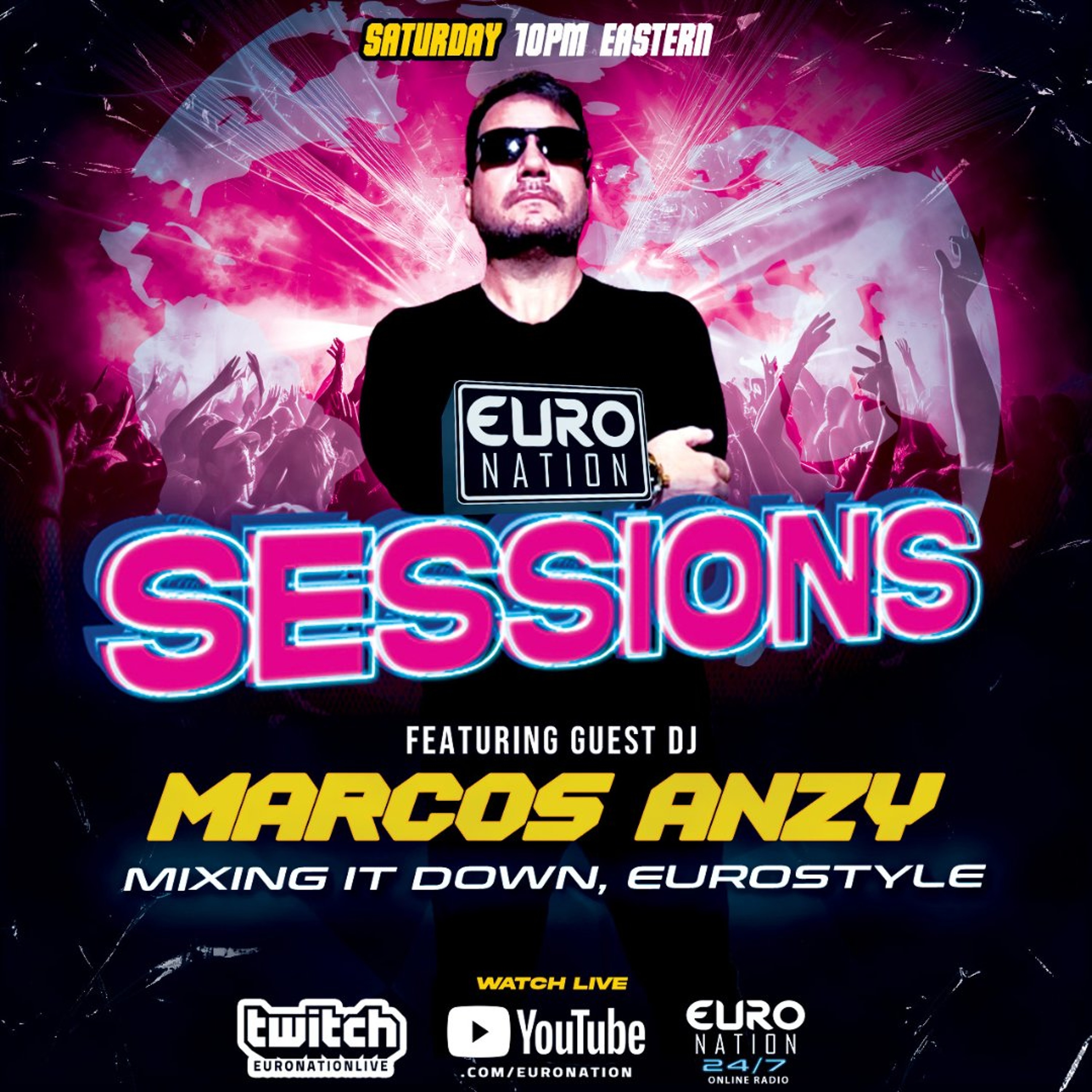 The Sessions Mix | All Eurodance featuring MARCOS ANZY (July 25, 2026)