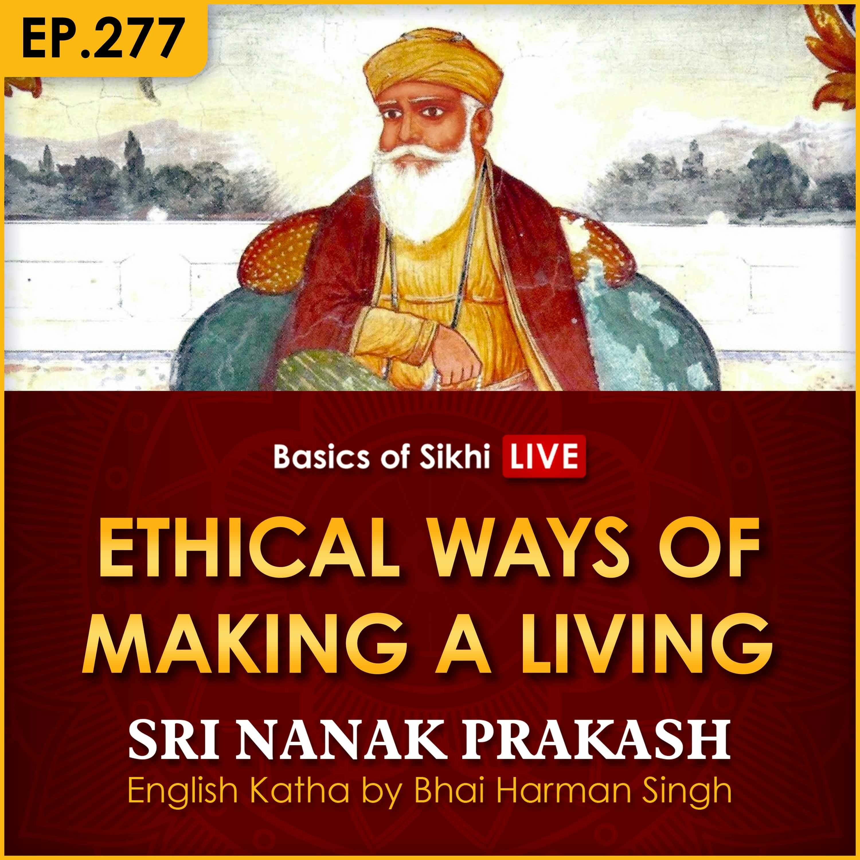 #277 Ethical Ways of Making a Living | Sri Nanak Prakash Katha | Bhai Harman Singh episode artwork