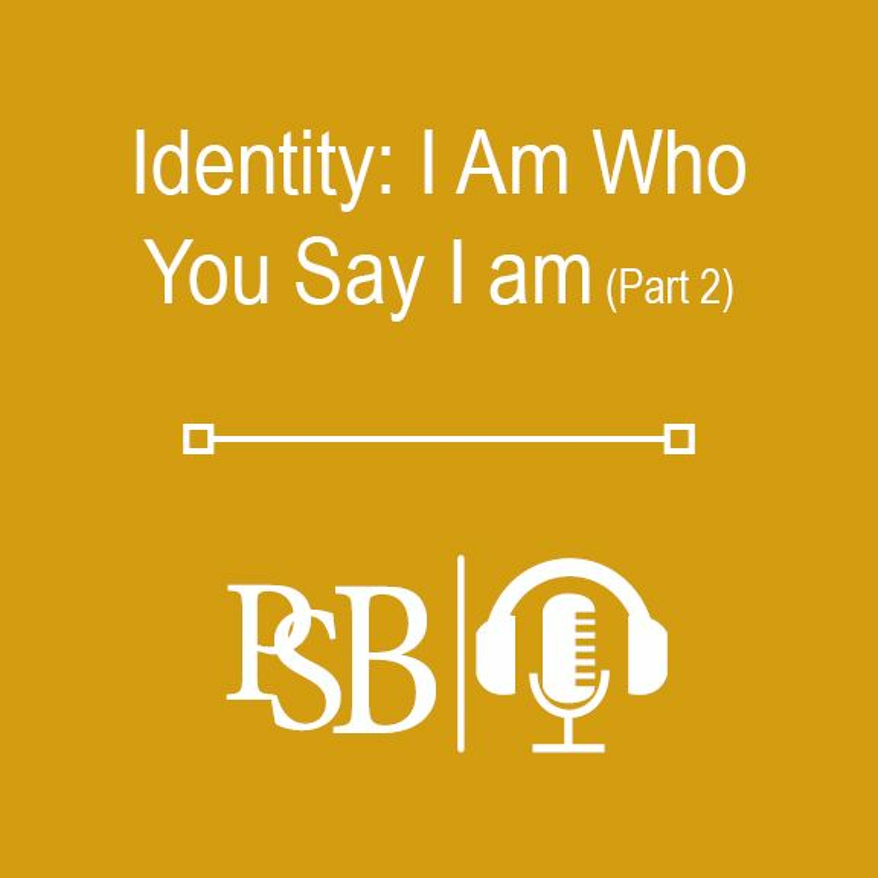 251 | Identity: I Am Who You Say I Am: part 2 of 2 (with Bryce Whittaker) episode artwork