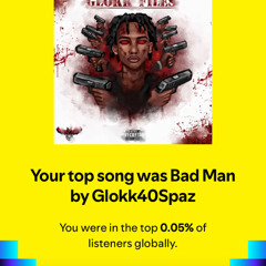 bad man glokk40 flipped like a burger