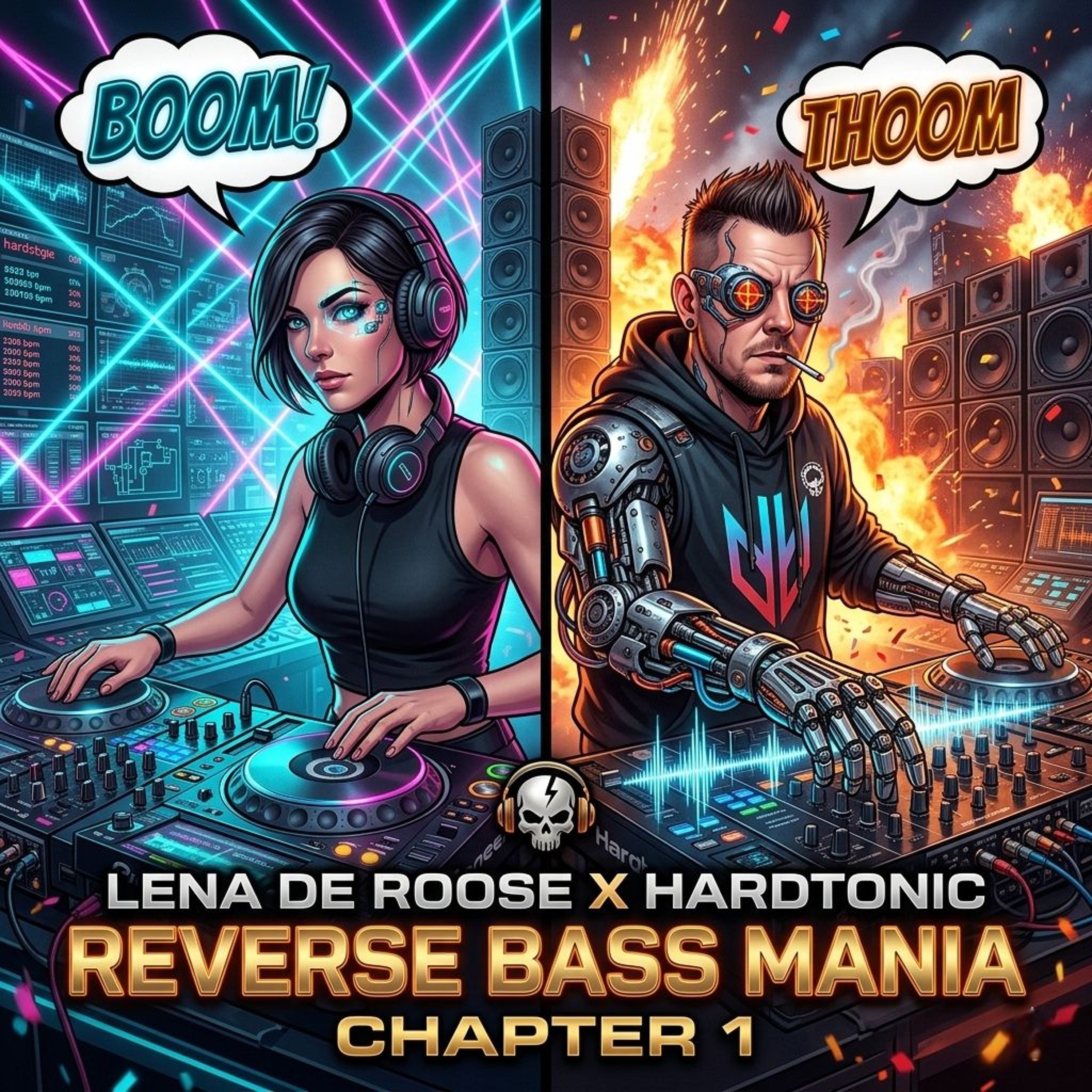 Lena De Roose X Hardtonic - Reverse Bass Mania Chapter 1 episode artwork