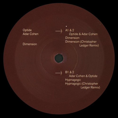 B2 Optide & Adar Cohen - Hypnagogic (Christopher Ledger Remix)