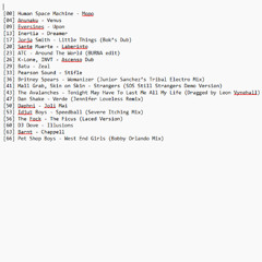guy who makes a promo mix for his own birthday