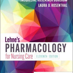 [FREE] KINDLE 📝 Lehne's Pharmacology for Nursing Care by  Jacqueline Burchum DNSc  F