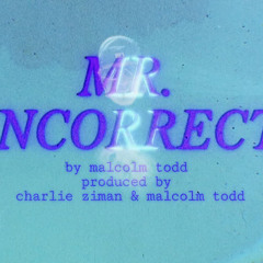 Mr. Incorrect - Malcom Todd (slowed)