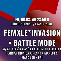 DnB #FEMALEInvasion im LunaClubKiel, 08.03.24