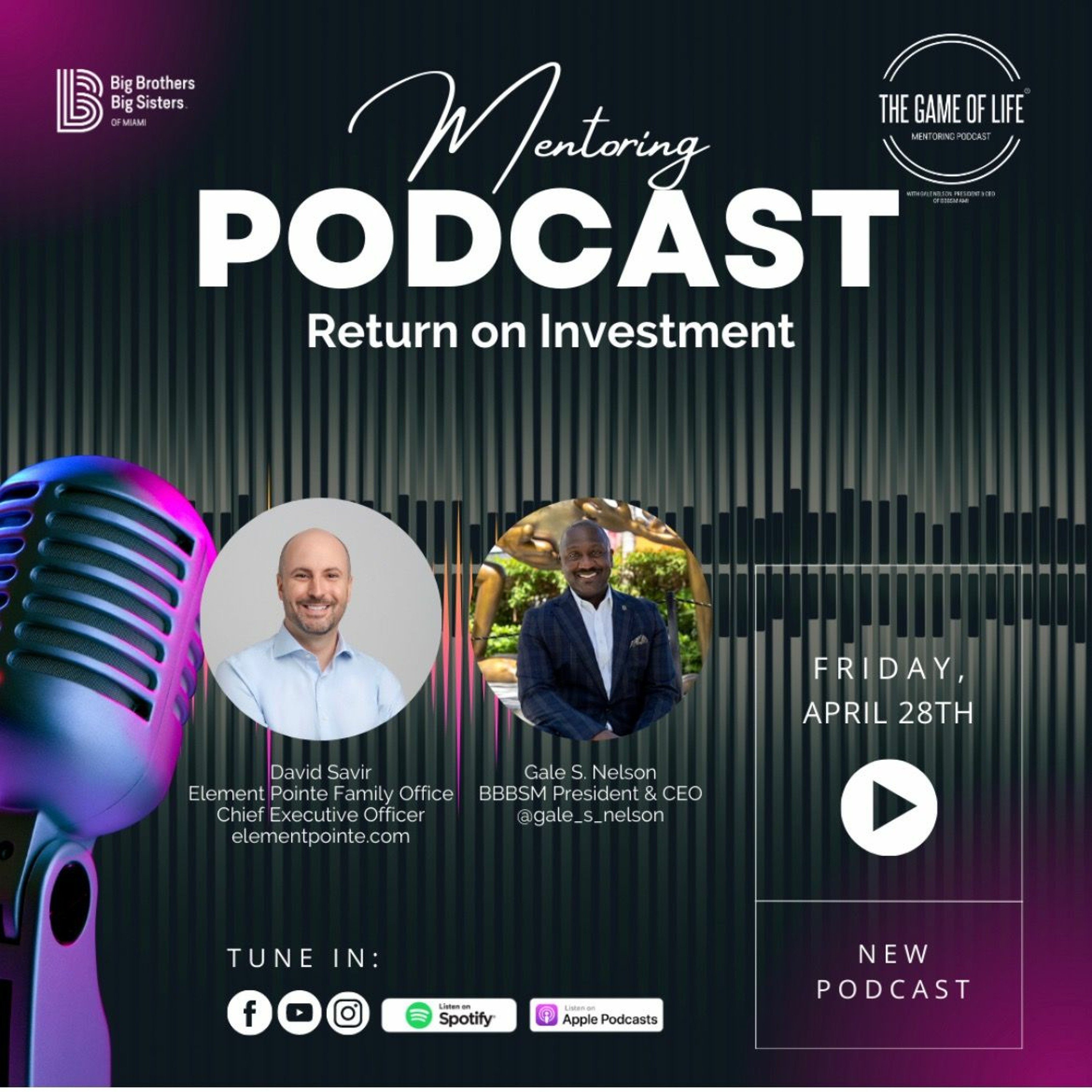 The Game Of Life Podcast | " Return On Investment " episode artwork