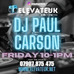 Paul Carson Elevate UK Show 19-21st March 2025 - Minimal Techno (full track list in description!)