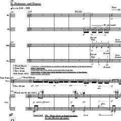 Onde I pour Six Instrumentistes : 2nd Mov. Dialogues and Dances (2020)