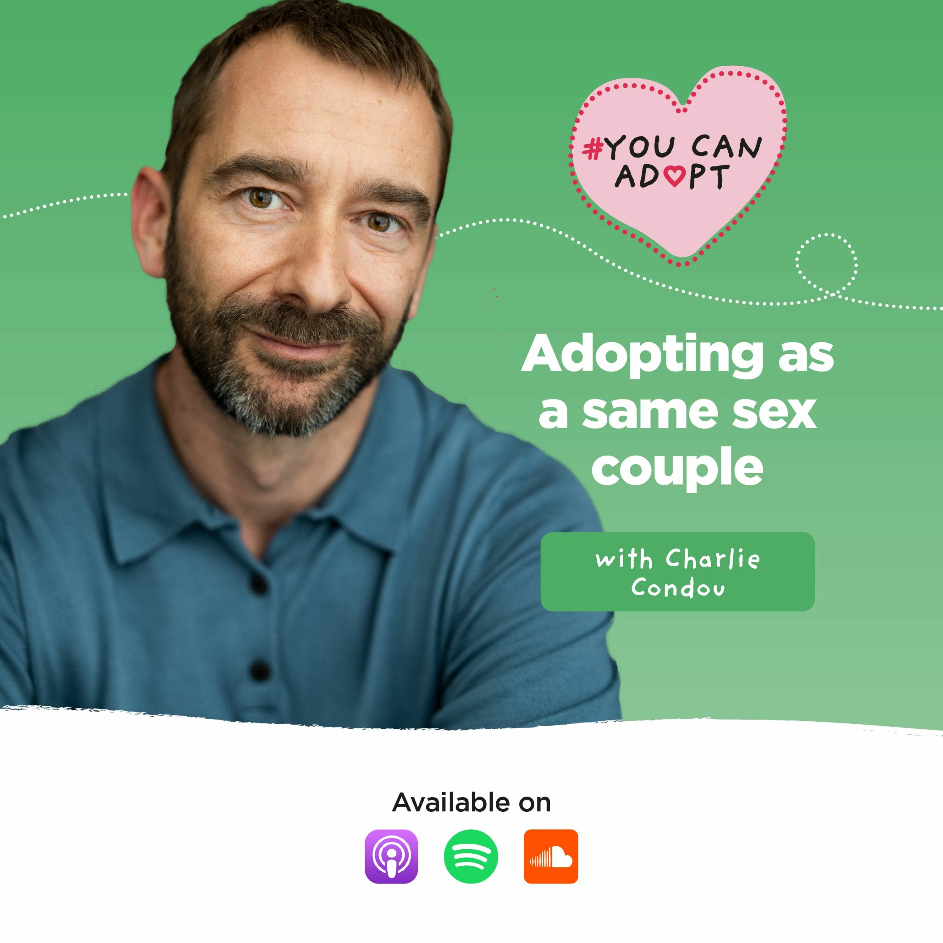 Adopting as a Same Sex Couple with Charlie Condou episode artwork