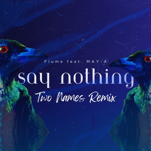 Flume Feat. MAY - A - Say Nothing (Two Names Remix)