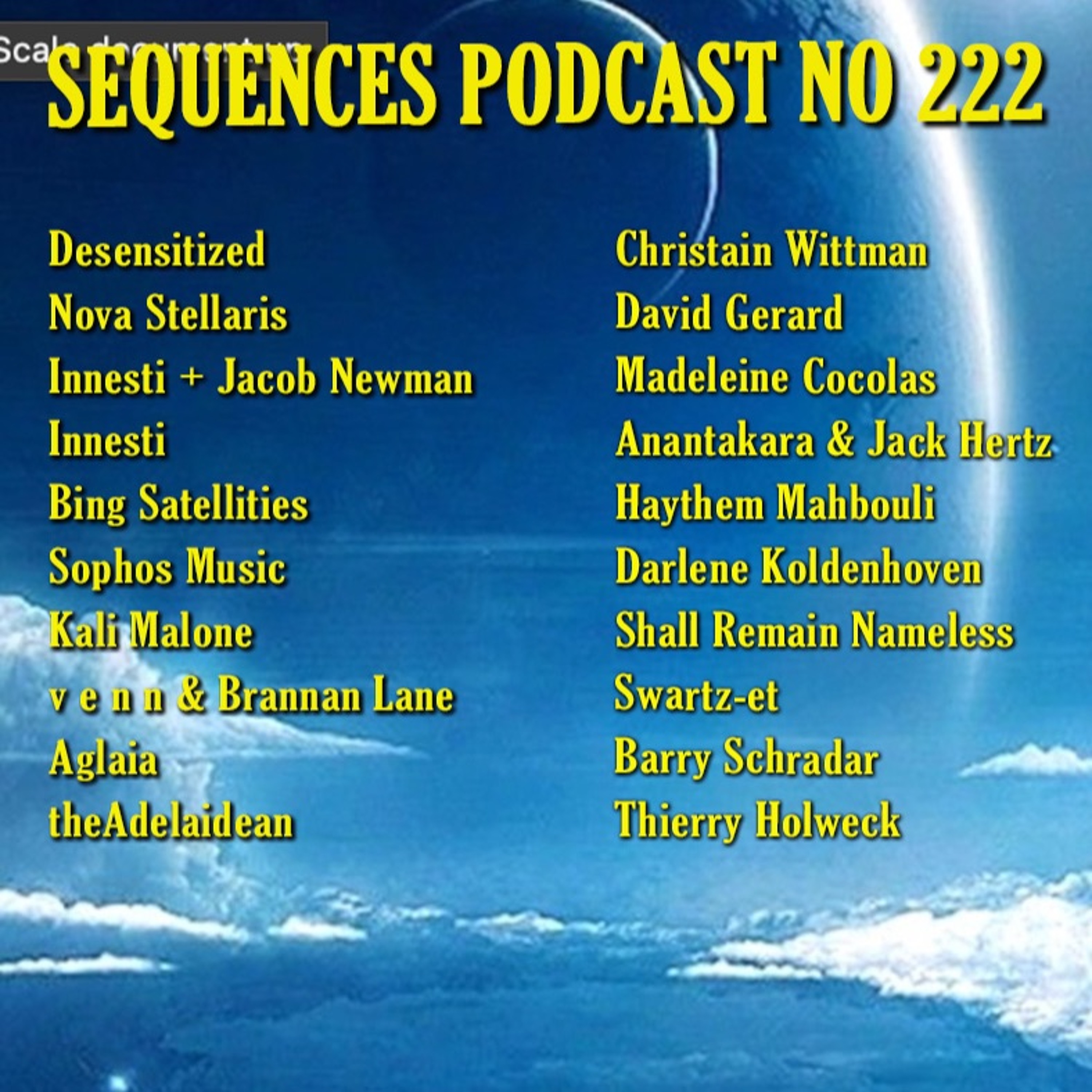 Sequences Podcast No 222 episode artwork