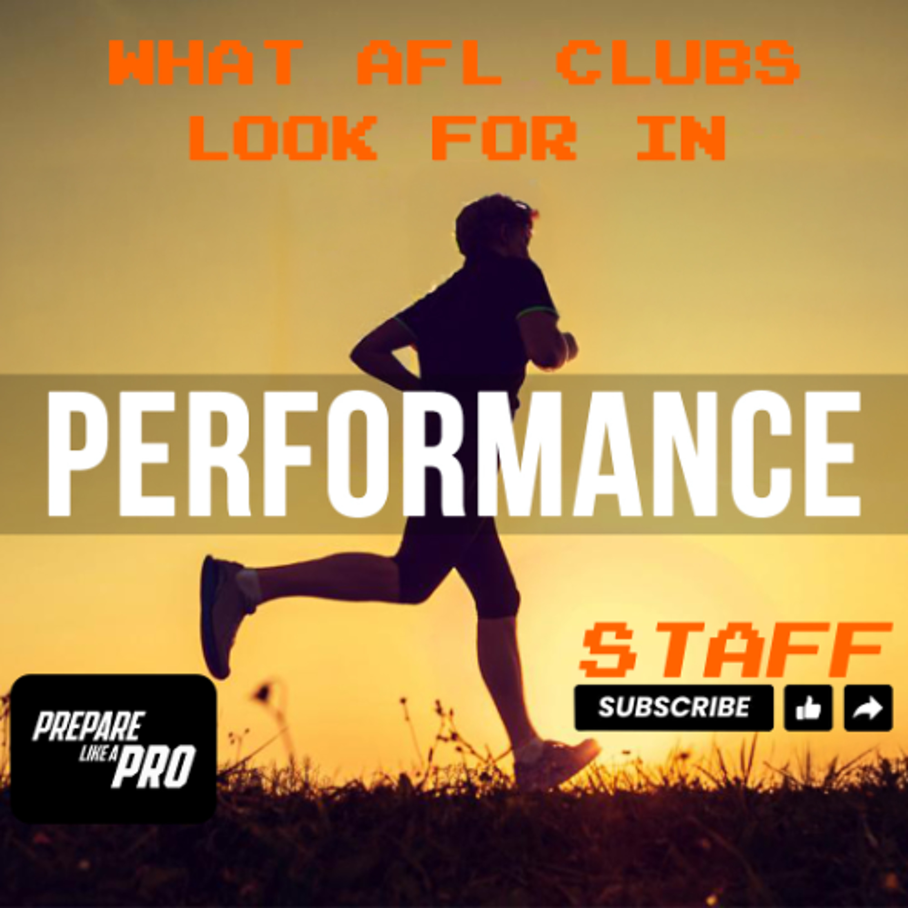 #164 - What AFL Clubs Look For in Performance Staff