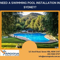 Sydney Best Pool Builder Aroona Pools & Spas