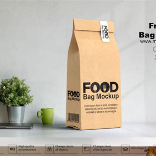Lebensmittelbeutel Mockup Word Kostenlos Downloaden