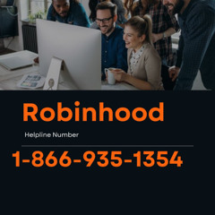 Why is the Robinhood App Not Loading? Call +1-866-935-1354 for Help