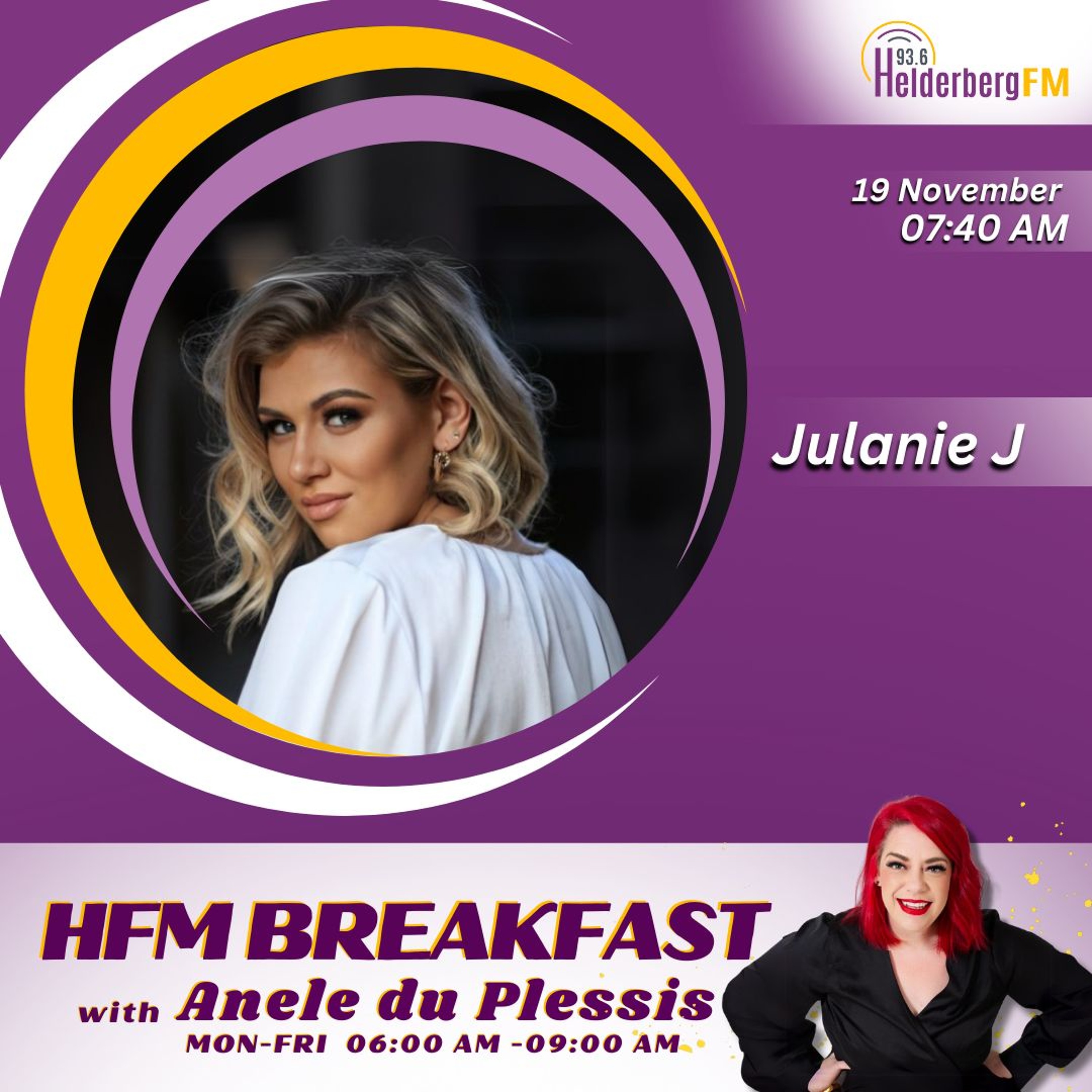 Julanie J Op #HFMBreakfast episode artwork