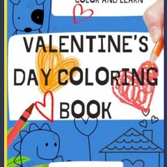 [READ] ⚡ Simply Bright Bold and Easy Valentine's Day Coloring Book for Kids 1-3: Simple and Cute t