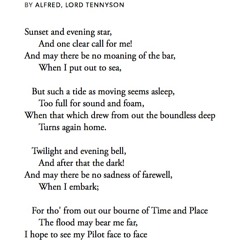 367 Crossing The Bar by Alfred, Lord Tennyson, read by Alexander Armstrong