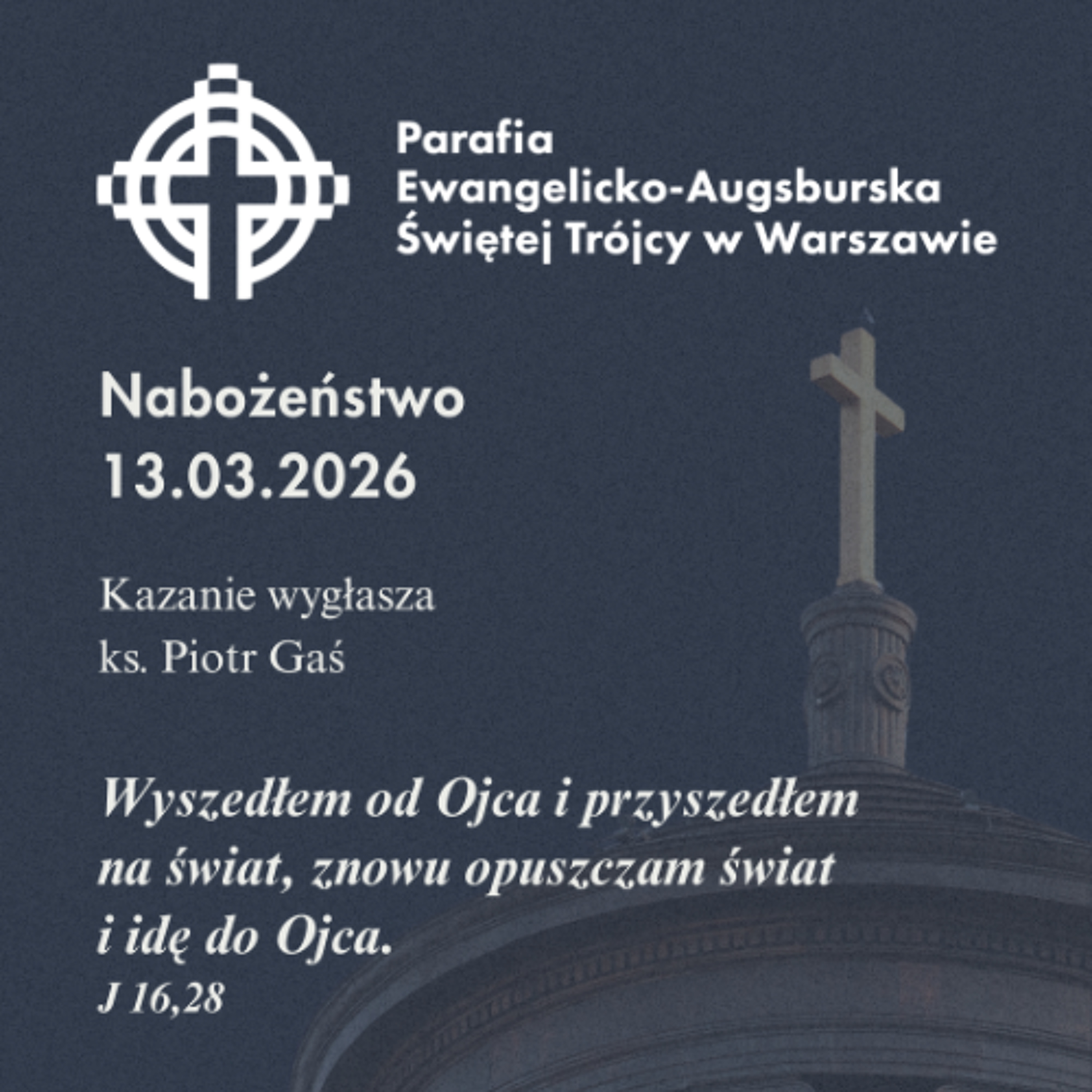 Rozważanie z nabożeństwa tygodniowego z 13 marca 2026 episode artwork