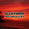 DJ Storm - Decadance 65 - September 2025 DJ mix artwork - Electronic music tracklist cover image