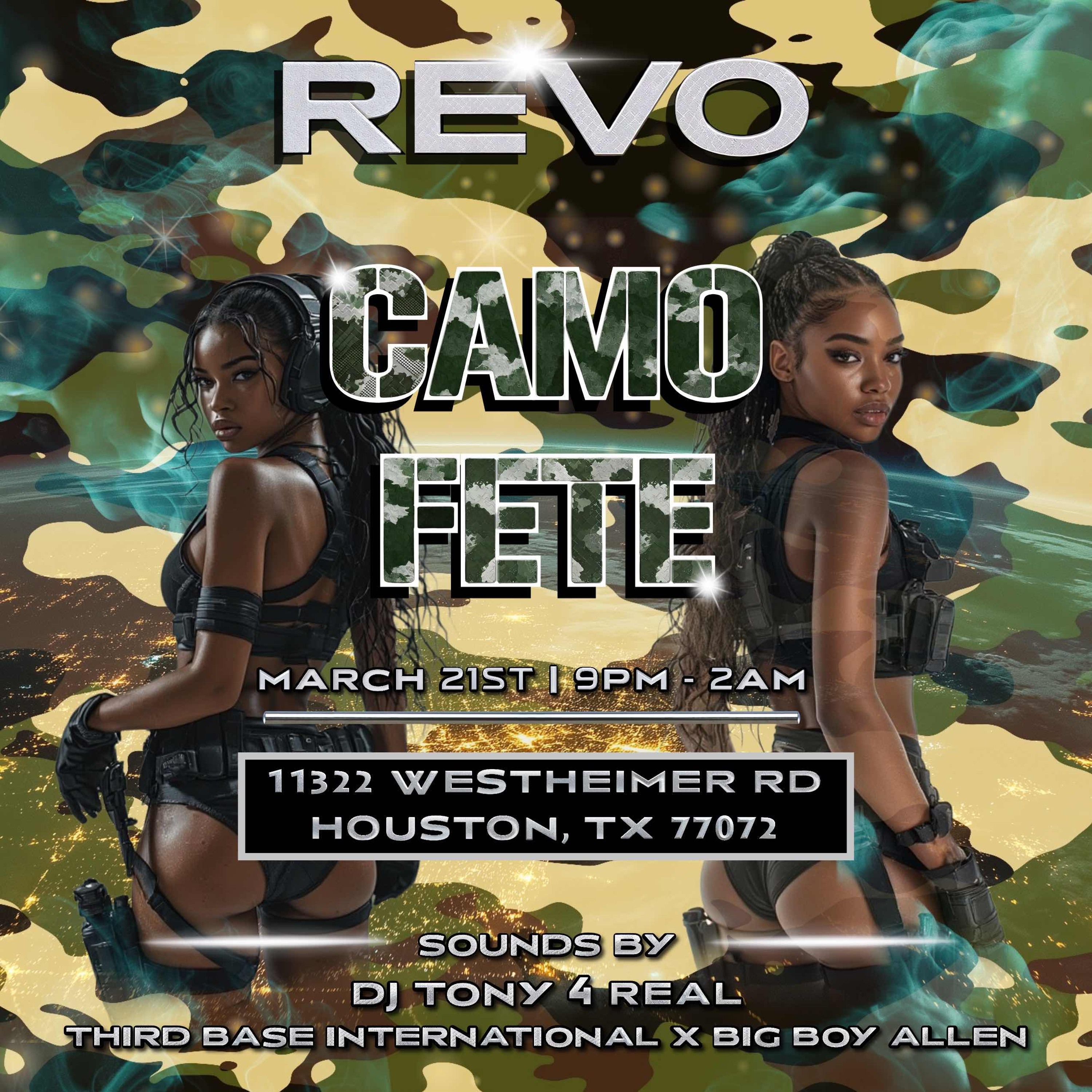 THIRD BASE INTERNATIONAL X BIG BOY ALLEN | LIVE @ REVO CAMO FETE 26' HTX