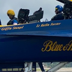 Hunter Flew with The Blue Angels