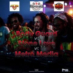 Dancehall Mix 1998, Bodyguard vs Stone Love vs Metro Media Ft Dennis Brown, Sizzla, Shabba Ranks