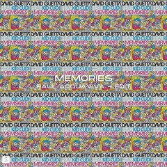 David Guetta feat. Kid Cudi - Memories (Paul Acquaviva Edit)
