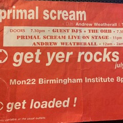 Andrew Weatherall - Primal Scream Tour - Institute Birmingham 22:7:1991 Side B