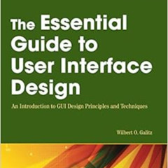 DOWNLOAD EPUB 📜 The Essential Guide to User Interface Design: An Introduction to GUI