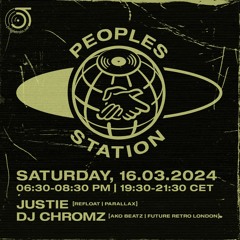 Peoples Station #33 on Jungletrain.net - 2024/03/16 Chromz b2b Justie