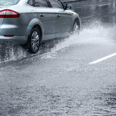 Driving in The Rain