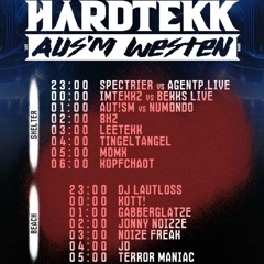 Hardtekk aus'm westen Mikroport Club 29.08.25 krefeld. Set Cut