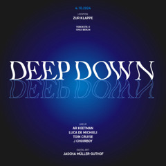 J Choirboy - Warm Up @ Deep Down 04.10.2024