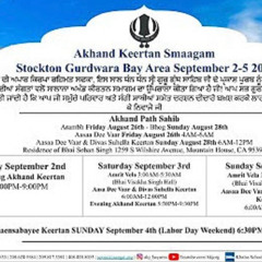 Bhai Harsimran Singh (LA) - Saturday Evening - Stockton Smagam 2022