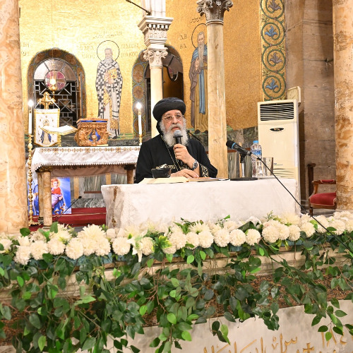 حكايات الشجرة المغروسة(٨)خلاص العالم والثالوث في بشارة العذراء-عظة الأربعاء لقداسة البابا 13-08-2025