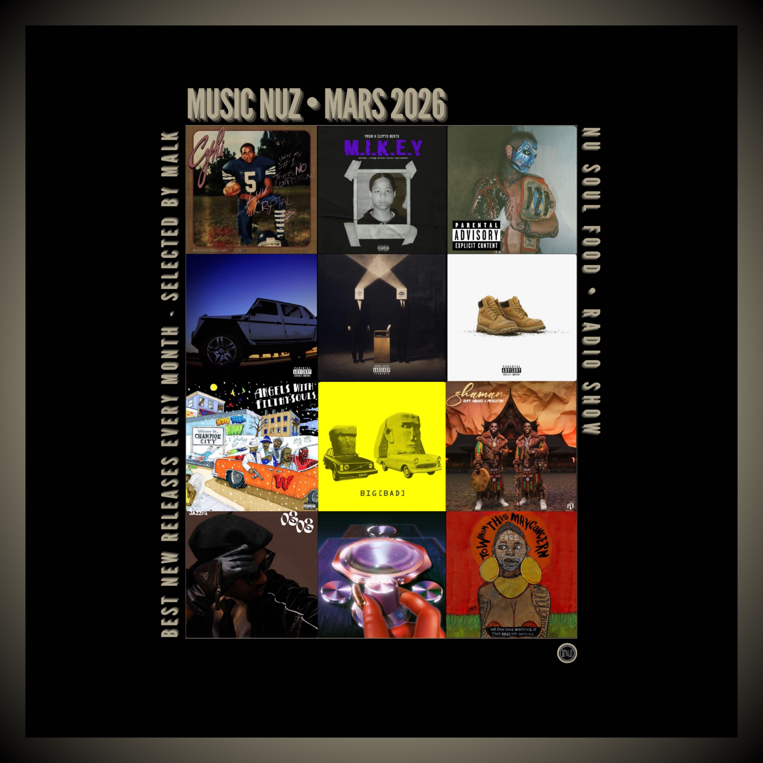 Music Nuz - Mars 2026