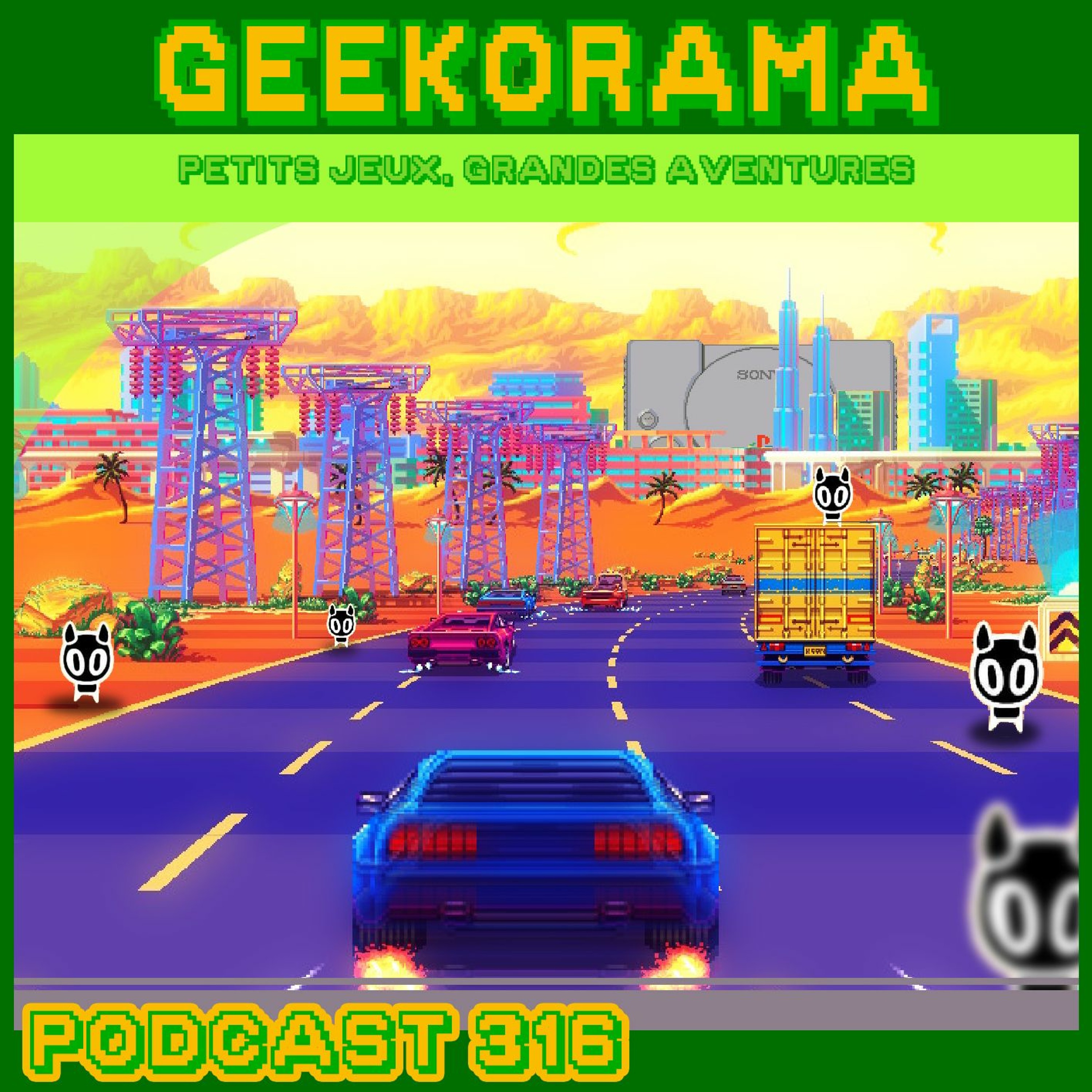Épisode 316 GeekOrama - Broki & 80's Overdrive | IC : Ken Kutaragi PartII