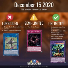 Konami ha sacado nueva banlist - Santi