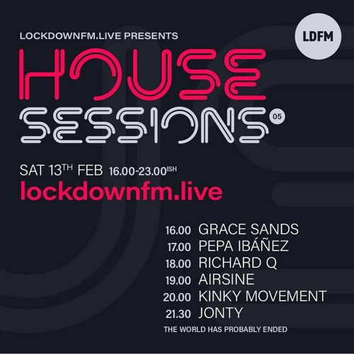 Pepa Ibanez Lockdownfm Live House Sessions 13 02 21 By P E P A I B A N E Z Pepa Ibanez Lockdownfm Live House Sessions 13 02 21 By P E P A I B A N E Z