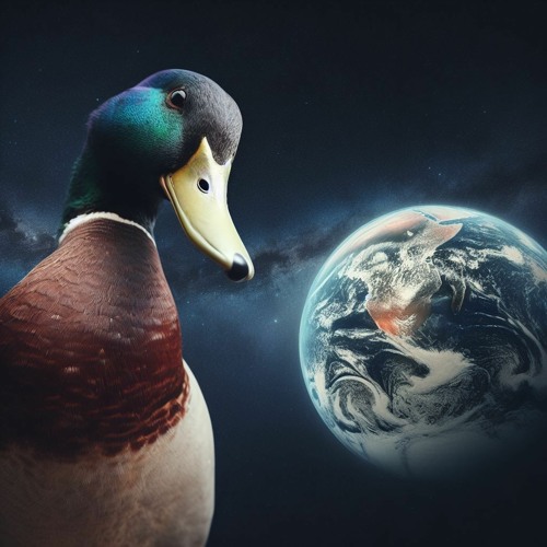 A Mallard Accepts the Inevitability of Unshielded Atmospheric Re-entry
