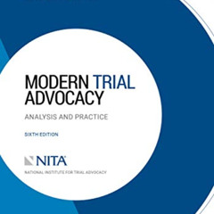 download PDF 💖 Modern Trial Advocacy: Analysis and Practice (NITA) by  Steven Lubet