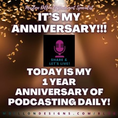 Day 1 "Happy Anniversary Share & Let's Live!" #IMAYBE Share & Let's Live! #Podcast