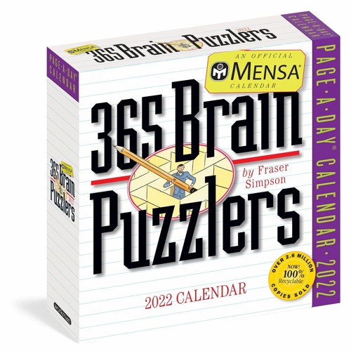 stream-ebook-dowload-mensa-365-brain-puzzlers-page-a-day-calendar-2022-a-brain-by-olenesia