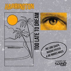 PREMIERE : Harrington - Too Late To Dream (Joe Morris Remix)