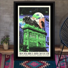 The Postal Service And Death Cab For Cutie 5-15-2024 Portland OR Poster