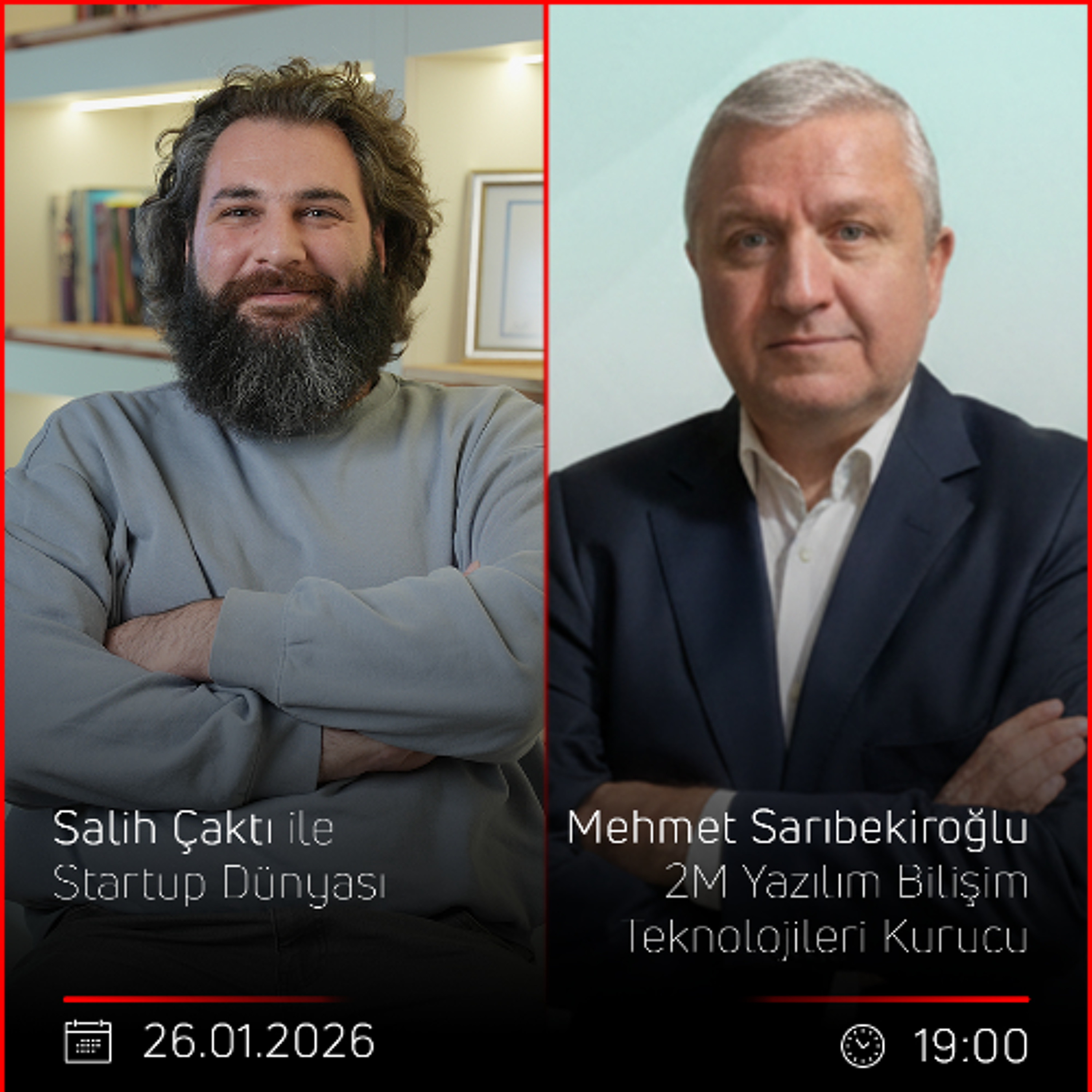 Mehmet Sarıbekiroğlu - Salih Çaktı ile Startup Dünyası episode artwork
