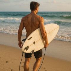 On the beach
